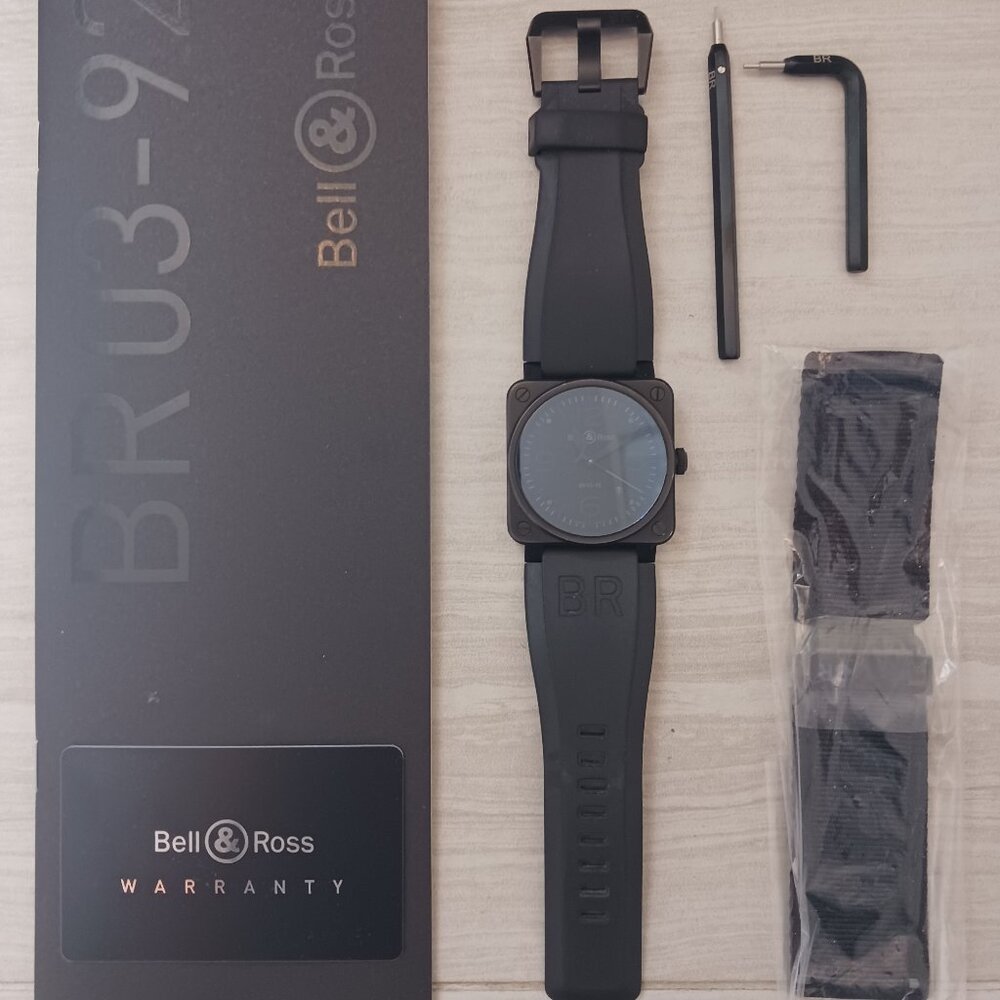 Bell＆Ross BR03-92 Phantom Date Automatic Wristwatch